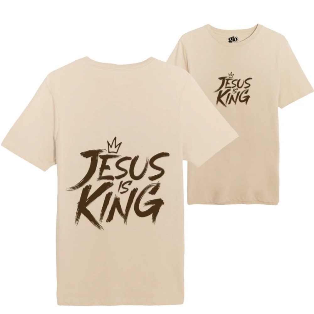 GLO Jesus Is King Shirt. Unisex. New In Original Packaging. - Picture 8 of 8